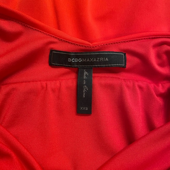 BCBG MaxAzria Skye red cocktail dress - Picture 5 of 6